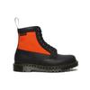 Dr. Martens 1460 Кожаные ботинки до середины икры с вощеной поверхностью Унисекс ботинки Угольно-черный 26878001