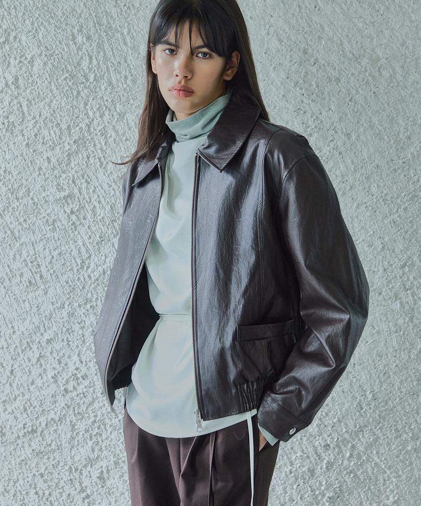 Ihr Fox Leather Jumper / Brown