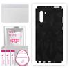apgo Protective Skin Sticker for the Back+sides Compatible with Samsung Galaxy Note 10 5G, Full Wrap Film, Foil, Vinyl - Pattern Black Camo