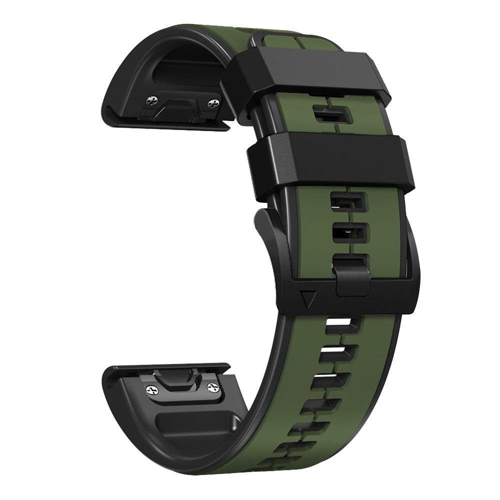 Силиконовый ремешок 22 мм 26 мм для Garmin Fenix ​​7 7X 6 6X 5 5X быстросъемный ремешок для часов Garmin Fenix ​​3/3 HR/3 сапфировые ремешки для часов
