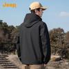 JEEP Men's Windproof Color-Block Outdoor Jacket