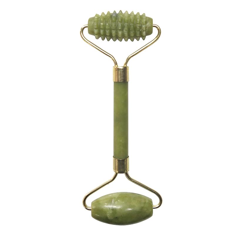 Xiuyu Roller Gua Sha Gouache Scraper Roller Massager Facial Anti Aging Natural Jade Stone Face Lifting Facial Skin Care Tools
