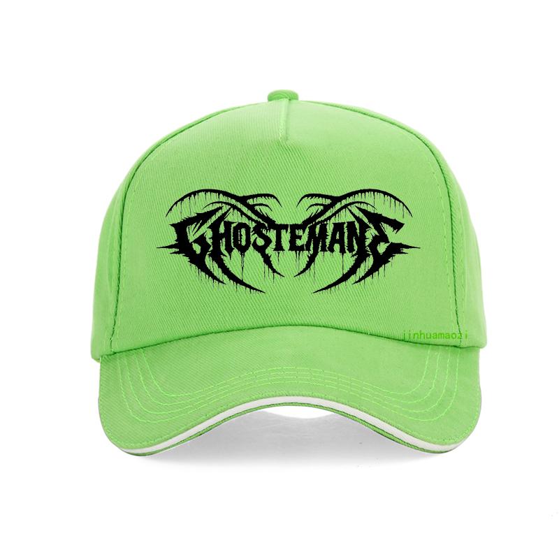 Бейсболка с принтом Ghostemane, мужская шляпа Pouya, хлопковая летняя унисекс, высококачественный козырек для гольфа, дышащие регулируемые шляпы Snapback