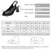Fashion AIYUQI Women High Heel Sandals Platform 2025 New Genuine Leather Summer Sandals Women Fish Mouth Fashion Dress Women Sandals