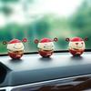 Car Bell Auto Interior Accessory Dopamine Desktop Ornament Creative Nodding Head Ornament  Office