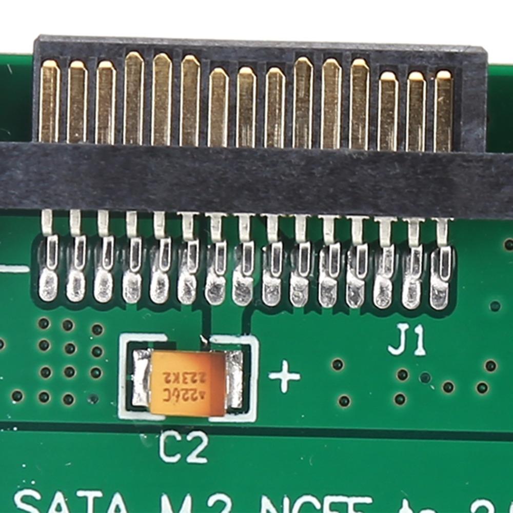 2.5 Inch M.2 NGFF SSD to 2.5in SATA3 Board SSD Converter Computer Hard Laptop Compatibility