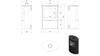 Freestanding fireplace stove KRATKI Koza AB 2 10kW 150 outer chimney set with door spring
