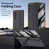 Чехол для телефона Samsung Galaxy Z Fold 8 7 6 5 4, невидимая подставка, шарнирная защитная крышка, ударопрочный ПК + закаленное стекло для экрана, с отсеком для ручки и стилусом