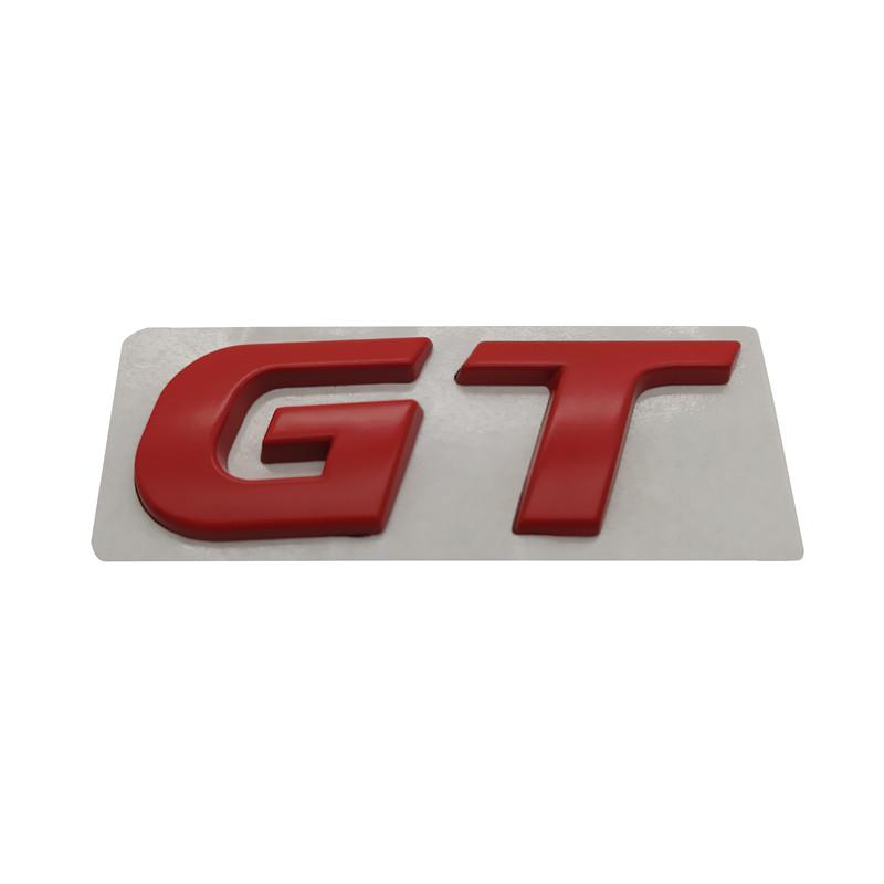 AABIO1 New Car-styling 3D metal GT SPORT Badge Emblem Sticker for Volkswagen VW Polo Passat B5 B6 B7 Golf Jetta Touareg Bora