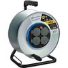 Enrouleur Électrique - Electraline - 208686 - 4 Prises IP44 - 50 M - Métal