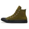 Chuck Taylor All Star Retro Casual High-Top Canvas Shoes Unisex Sneakers Olive-Green 168705C