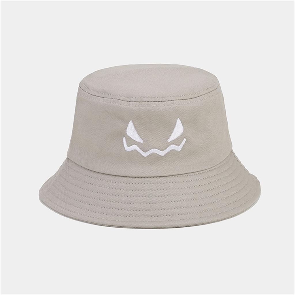 Шляпы на Хэллоуин для мужчин и женщин, вышитые двухсторонние панамы, шляпы от солнца