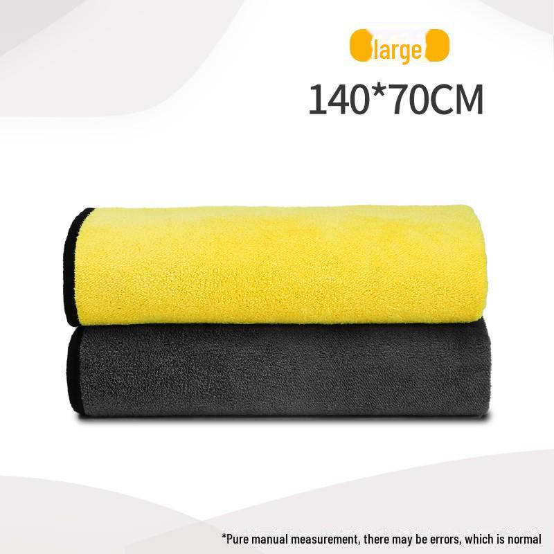 Быстросохнущее двухстороннее большое впитывающее полотенце для собак