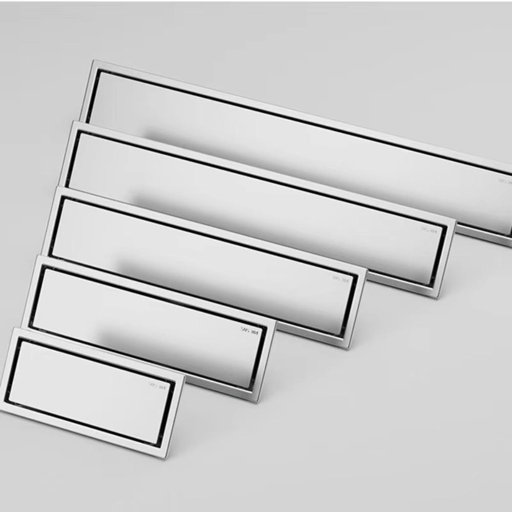 Quick Drainage Rectangular Floor Drain 304 Stainless Steel Deodorant Drainage Kitchen