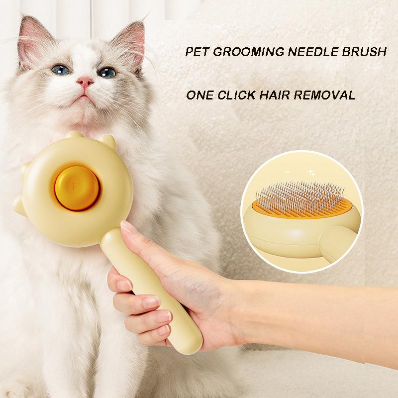 Pet Grooming Needle Brush Magic Massage Comb Hair Remover Cat Dog Combs Dog Cleaning Supplies