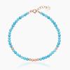 [Own] 14K Italian Cut Ball Turquoise Bracelet