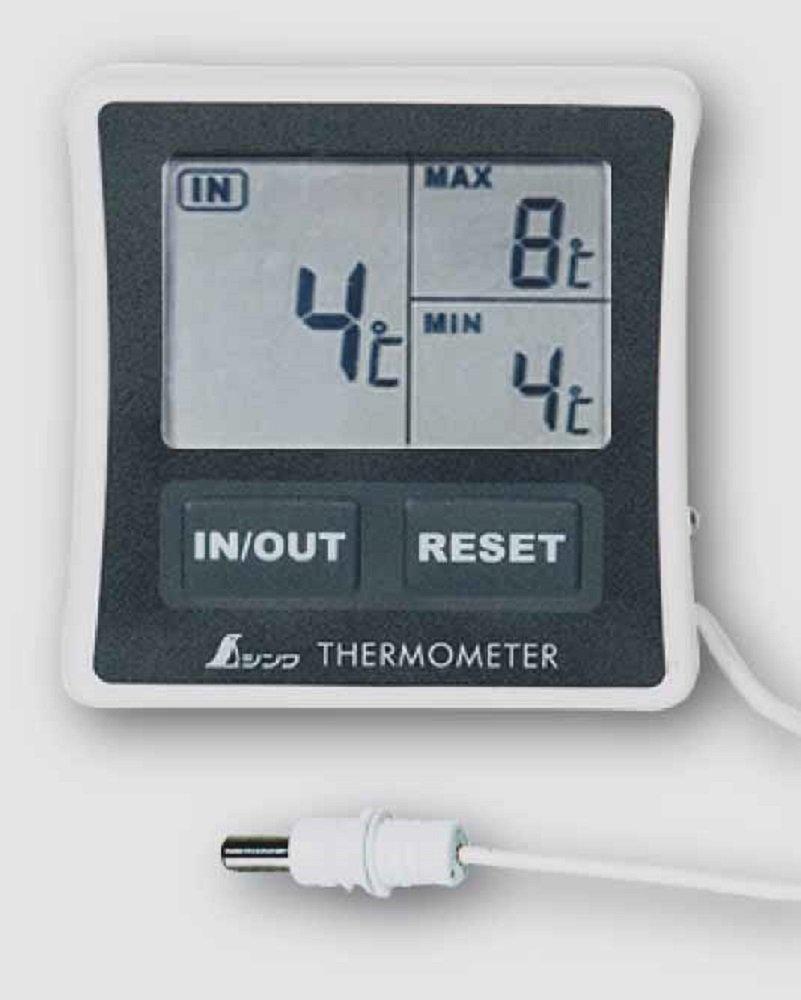 Shinwa Sokutei Refrigerator Digital Thermometer A Maximum Measurement Type 73042 Minimum/Remote