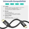 Многофункциональный видеоадаптер USB 3.2 240 Вт с высокоскоростным кабелем Type-C 20 Гбит/с