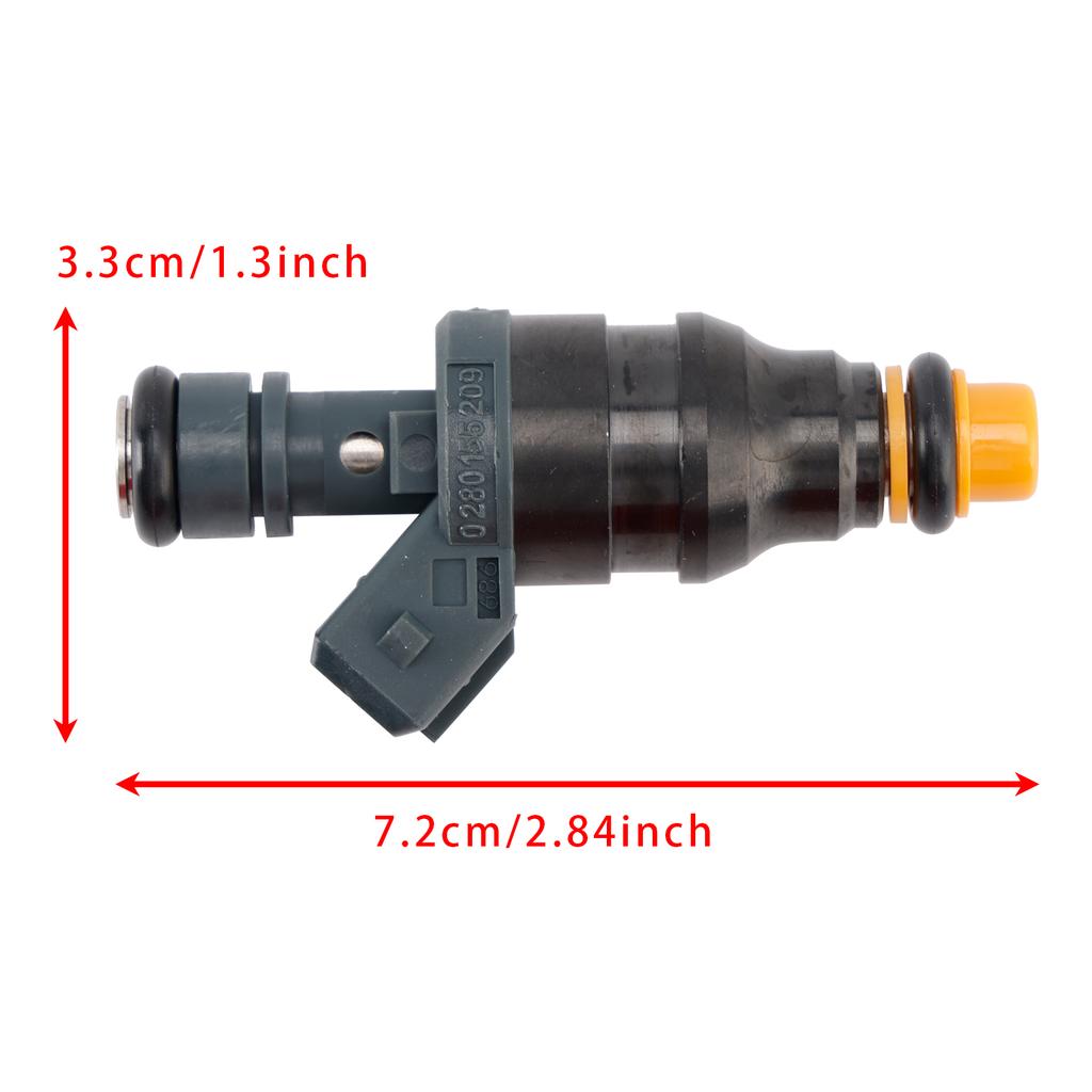 4 шт. Форсунка топливная для Mercedes-Benz 300E/SE/TE/CE E320 C280 C36 0280155209