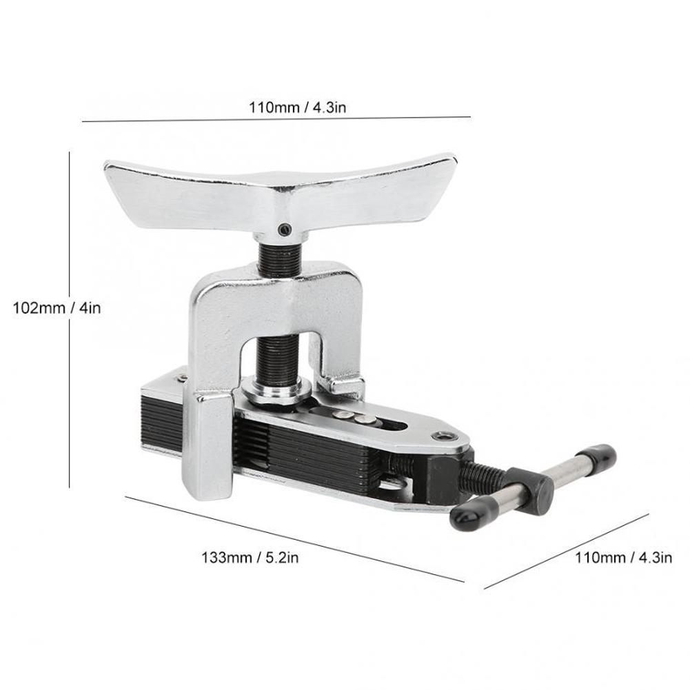 Ручной расширитель медных труб Инструмент для развальцовки медных труб 5-16 мм Переменный диаметр Развальцовка медных труб для ремонта кондиционеров