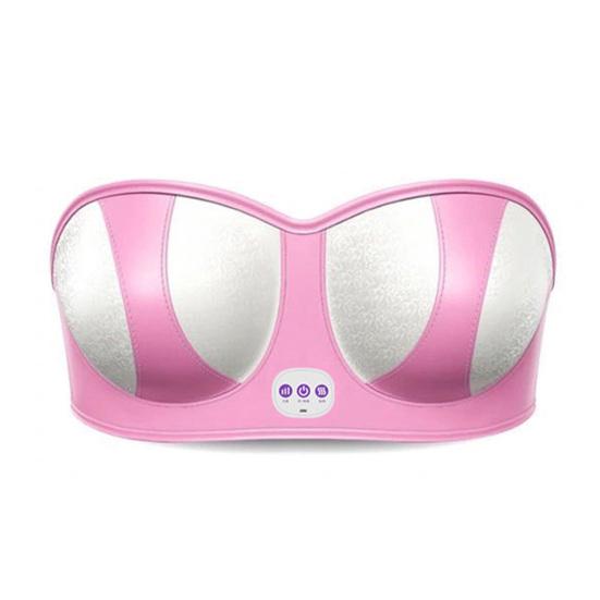 Электрический массажер для груди Несколько режимов вибрации Дизайн на липучке Регулируемая посадка Беспроводной