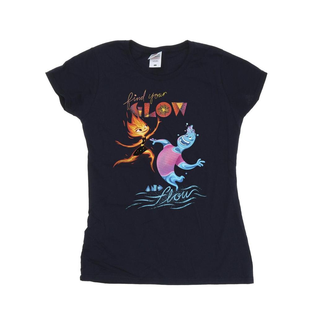 Elemental Womens/Ladies Grow And Flow Cotton T-Shirt