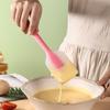 Силиконовый скребок для торта, полупрозрачный антипригарный шпатель для крема для торта, кухонный скребок для выпечки, форма-кисть, инструмент, аксессуары для выпечки