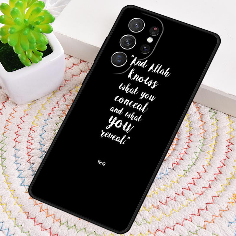 Исламский чехол для телефона с Кораном для Samsung Galaxy note 10 pro S26 Ultra S23 S24 FE S25 S21 S22 PLUS ударопрочный чехол