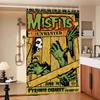 M-Misfits Hot 1 Piece Of 150X180Cm Printed Shower Curtain Partition Bathroom Waterproof And Mold Resistant
