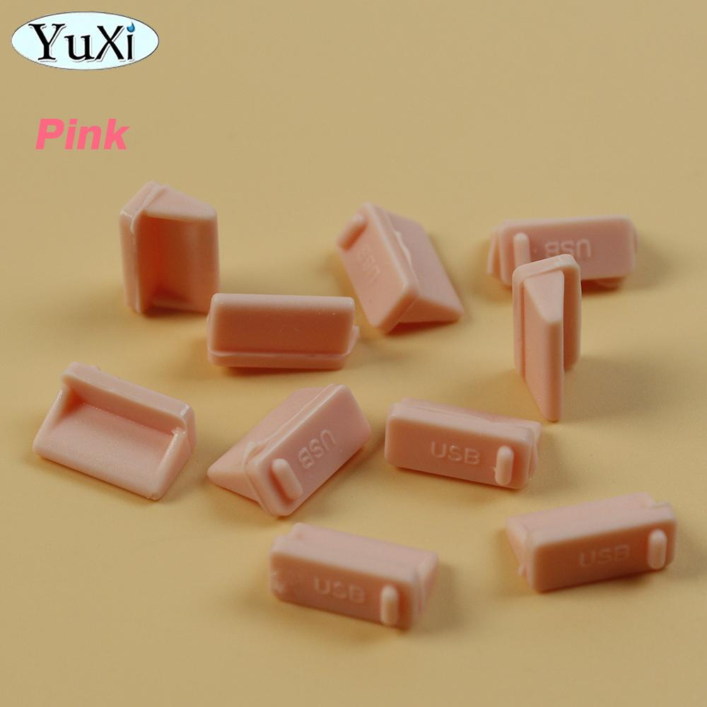 10Pcs Silicone DustPlugs For USB 2.0 3.0 Port Dustproof Standard DustPlugs Charger Port Cover Cap For PC Notebook Laptop2