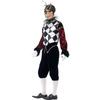 Smiffys Mens Gothic Venetian Harlequin Costume Set