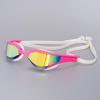 Adult Anti-Fog HD Swimming Goggles - Professional Racing & Training, Comfortable Silicone, Waterproof, Electroplated Lenses.