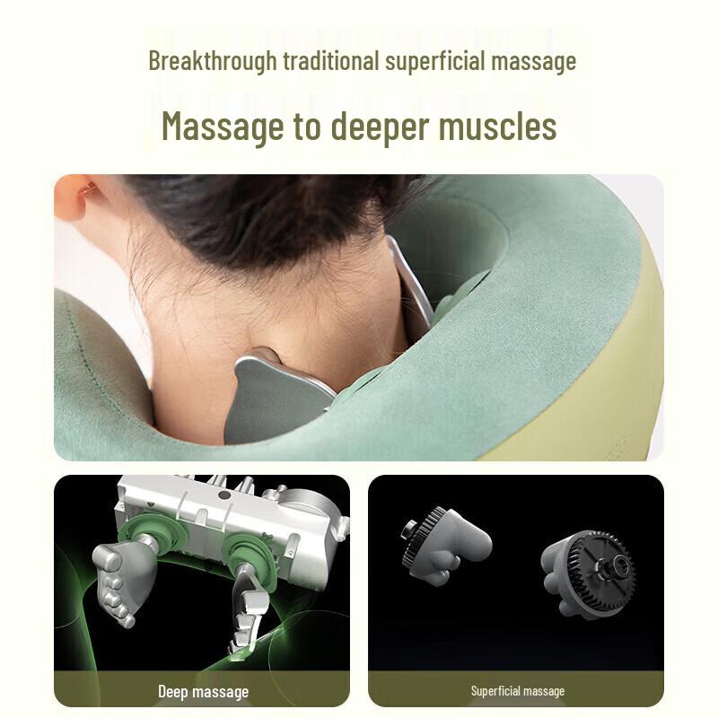 Desleep DE-N02 Neck & Shoulder Kneading Massager Pillow