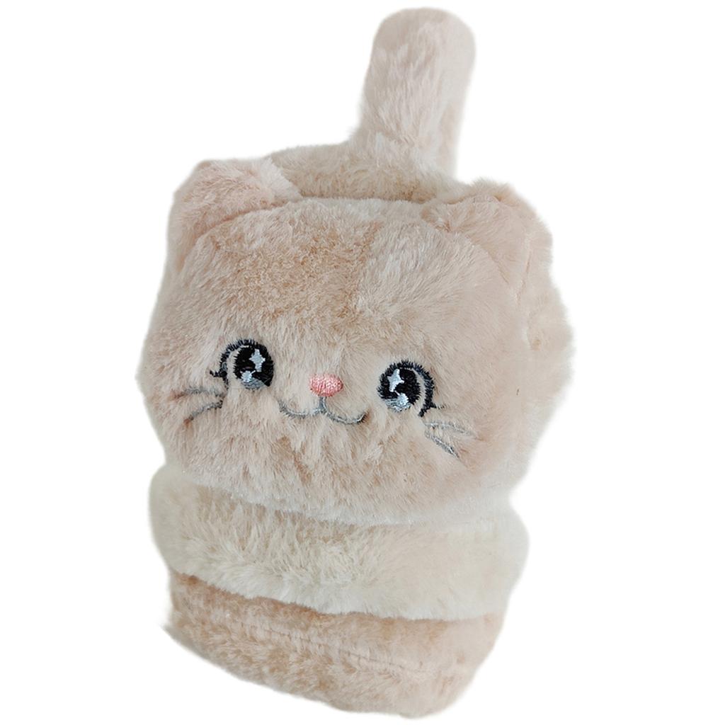 Плюшевые наушники для девочек и детей, меховая повязка на голову для согревания ушей на зиму, рождественские, новогодние, подарки на день рождения