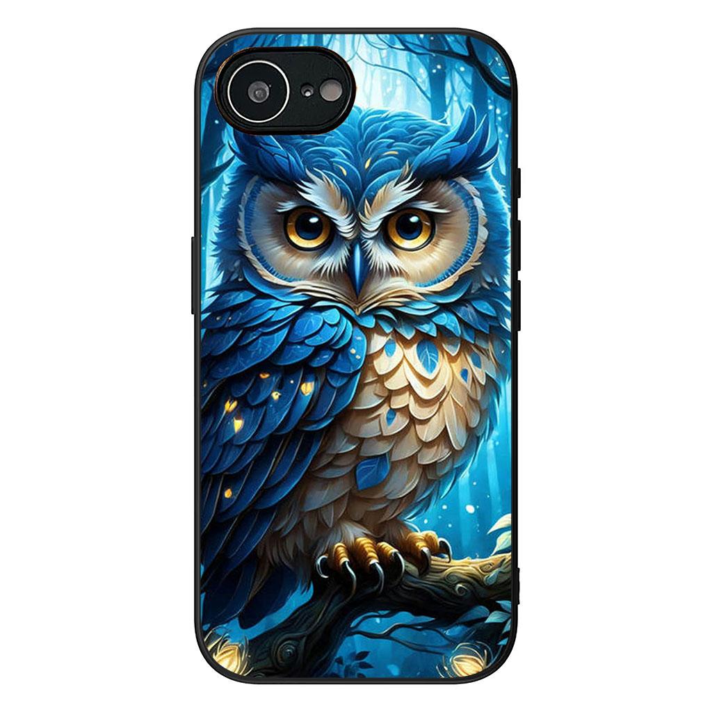 Чехол для Xiaomi Poco F7 F6 F8 Ultra F5 X7 X6 X5 X3 NFC M7 M6 Pro C85 C75 C65 C71 C61 Чехол для телефона Мультяшное искусство Сова