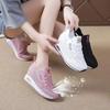Fashion Women Wedges Platform Breathable Casual Woman Fashion Sneakers Height Increasing Vulcanize 2024 Zapatillas Deporte Zapatos Mujer