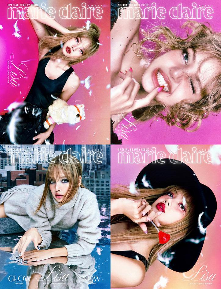Marie Claire Korea Magazine Special Beauty Issue 2025 OCTOBER LISA BLACKPINK