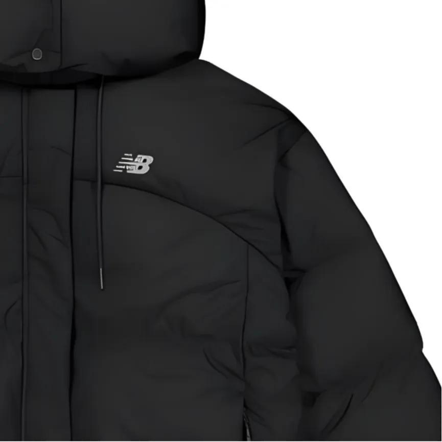 New Balance Down Jacket Women's Black (Unisex) Down Jackets NPD48112 BK