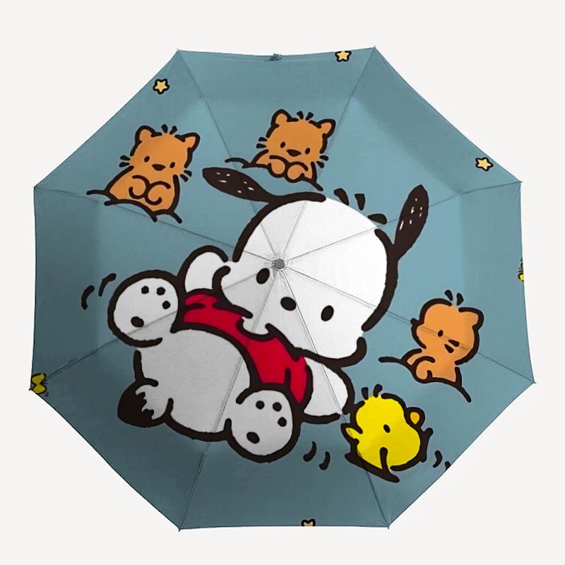1pc Sanrio Automatic Umbrella 8-Bone Design Compact Gear for Outdoor Travel, Perfect Gift for Friends or Family yy250829182