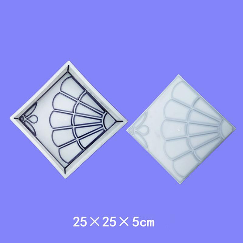 1Xкирпич каменная форма для тротуара Diy Path Maker плесень для мощения цементного кирпича садовый декор