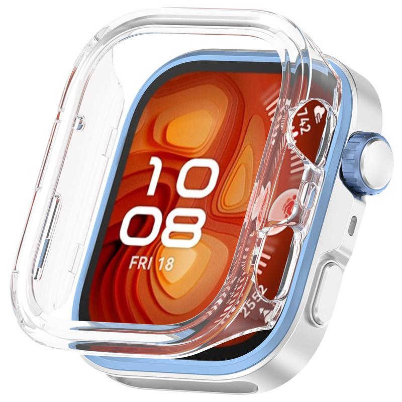 ПК Полый Чехол Стекло для Huawei Watch Fit 4 Pro Защитная рамка для экрана смарт-часов Бампер для Huawei Fit 4 Крышка-накладка