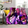 2025 H-Helluva Boss Blitzo Cartoon Soft Blanket, Soft Throw Blanket для дома, спальни, кровати, дивана, пикника, дорожного чехла, подарка ребенку