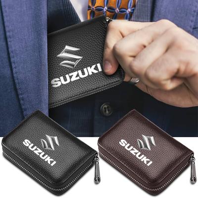 Кошелек из натуральной кожи для водительского удостоверения, ID-карты, банковских карт для GSR GSR750 GSR600 SV 650 Swift Jimny Grand Vitara Samurai Spacia Liana