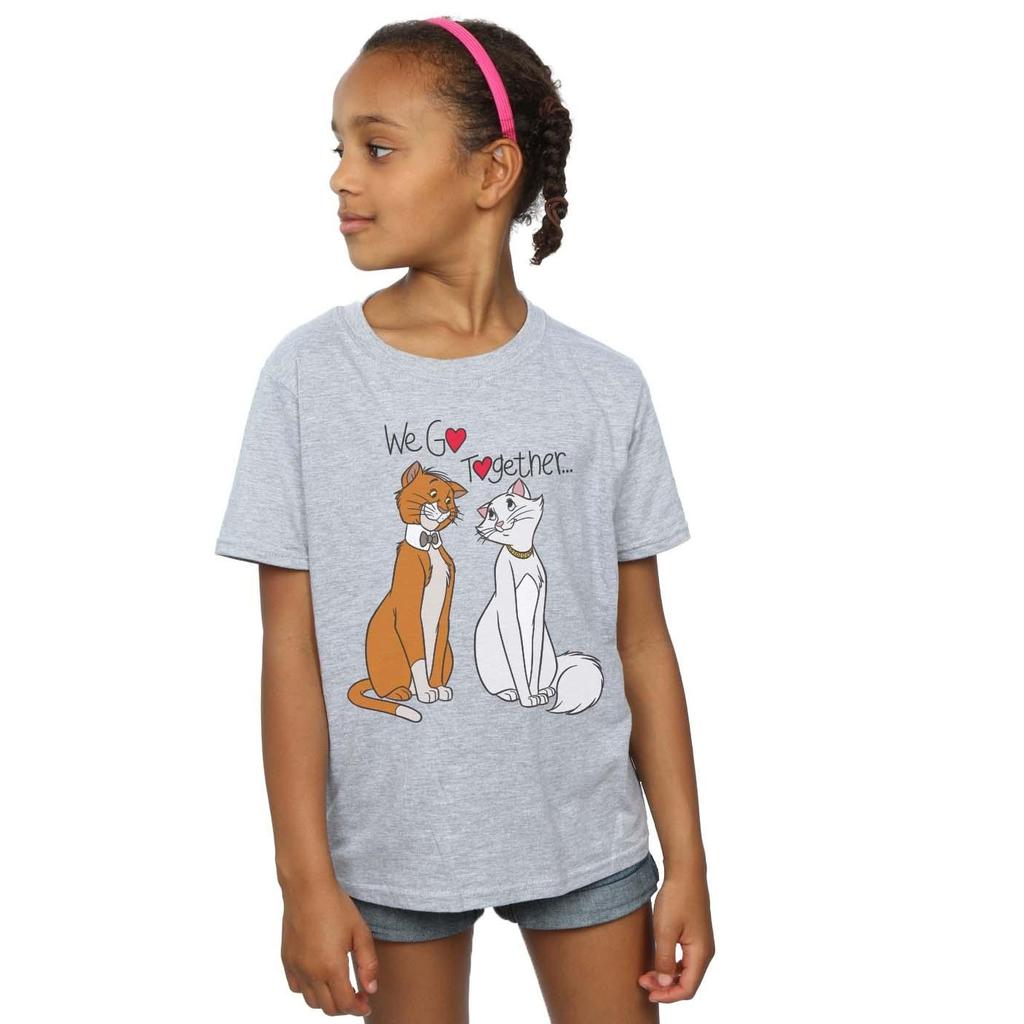 Disney Girls The Aristocats We Go Together Cotton T-Shirt