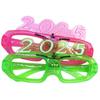 2025 Light up Glasses 2025 New Year Party Eyeglasses Decoration Photography Props for New Years Party Christmas Wedding
