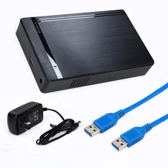 Набор для хранения данных Корпус ABS 2,5/3,5 дюйма HDD Бездрайверный Смарт-сон Кейс для жесткого диска