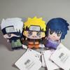 New Anime Naruto Plush Keychain Haruno Sakura Cotton Doll Kawaii Shippuden Sasuke Kakashi Stuffed Bag Charm Creative Fans Gifts