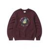 Thisisneverthat Roses Crewneck Burgundy