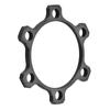 Alloy Bike Hub Conversion Adapter 100*15 to 110*15   Accessory (for Front)
