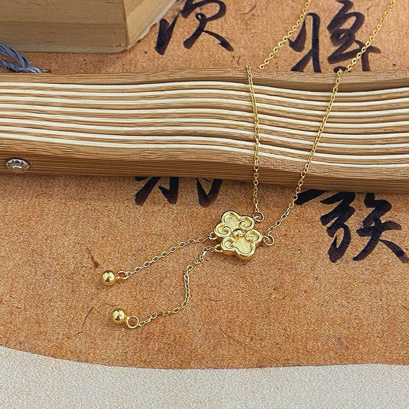 Ожерелье с кисточками Xiangyun, элегантное и изящное, новое китайское легкое роскошное, высококачественное и длинное декоративное ожерелье